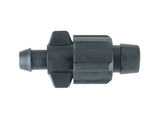 A plug-in bypass connector for Φ16 mm drip tapes