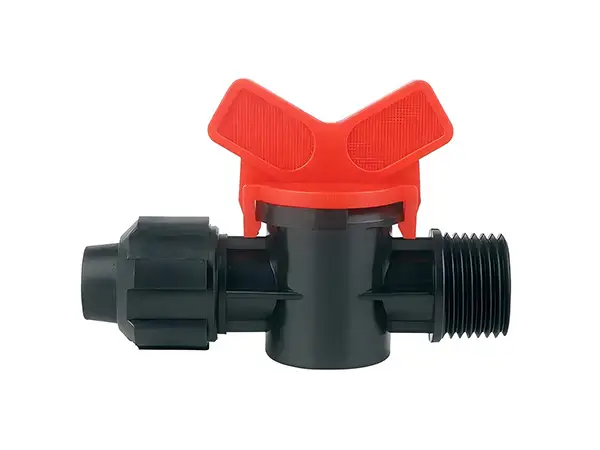 A valve for Φ16 mm drip tapes