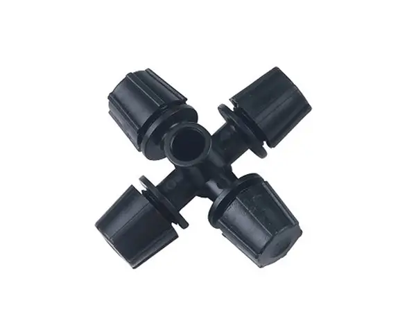 A four-head atomizing sprinkler