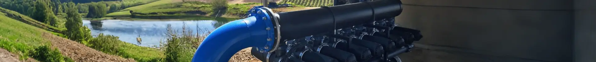 Ang isang sistema ng filtrasyon ay inilagay sa lupan