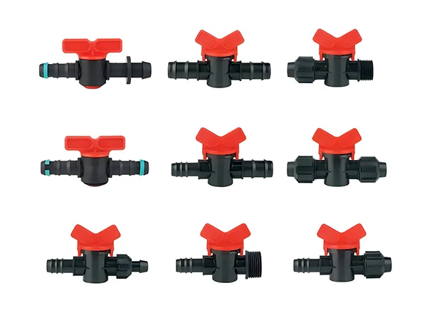  9 different styles of irrigation valves