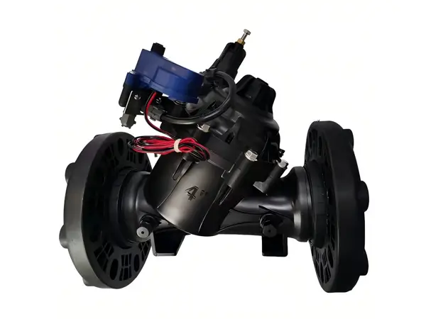  A black electromagnetic valve