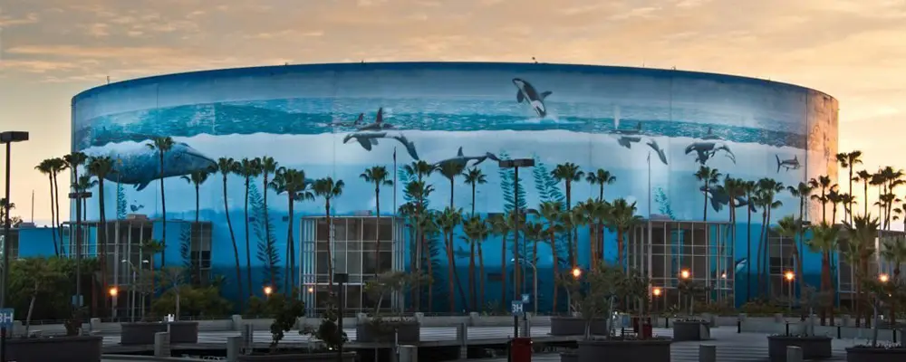 Long Beach, California Convention and Entertainment Center Rectangle