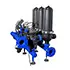 A T-type automatic backwash disc filter