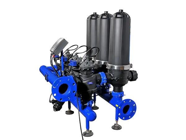 A T-type automatic backwash disc filter