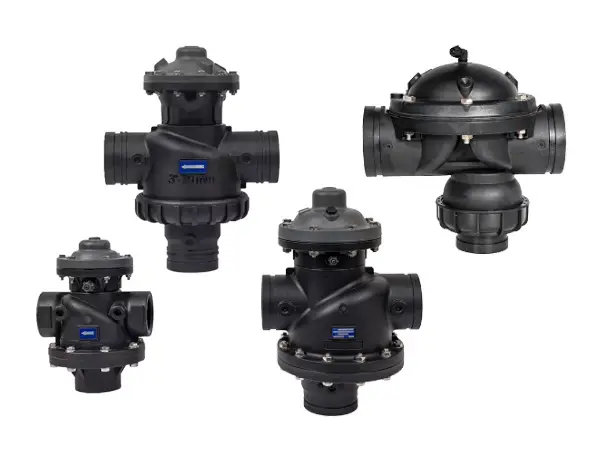 4 two-position three-way valves