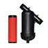 A y-type filter and a filter cartridge